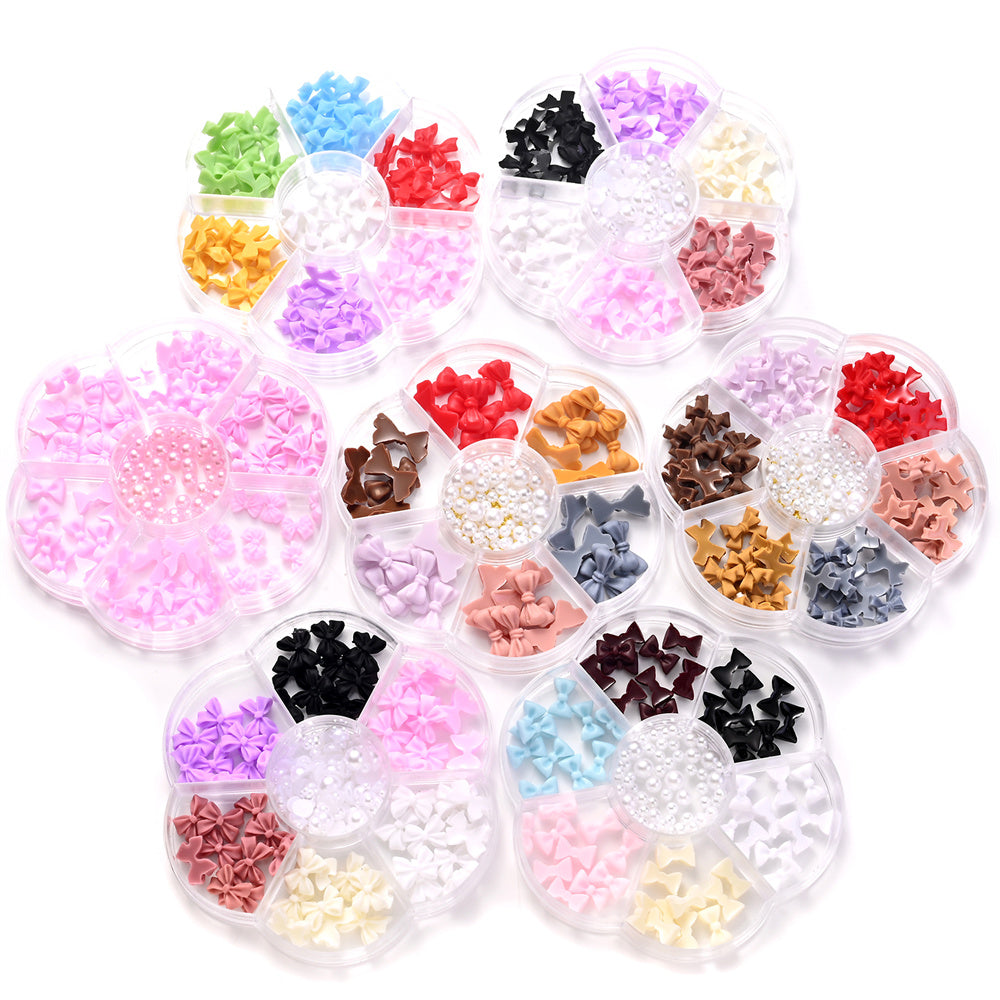 Bow Decorative Beads Set