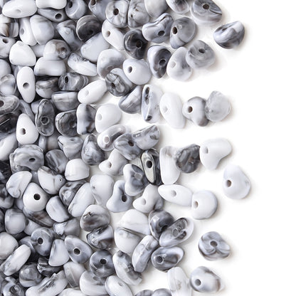 Mixed Color Irregular Acrylic Loose Beads