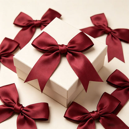 32-Piece Random Satin Ribbon Bow Set