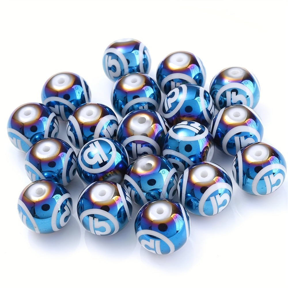 Constellation Style Glass Beads