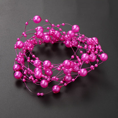 118.11 Inch Acrylic Round Bead Chain