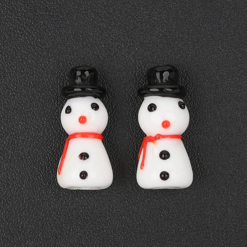 Christmas Glass Beads