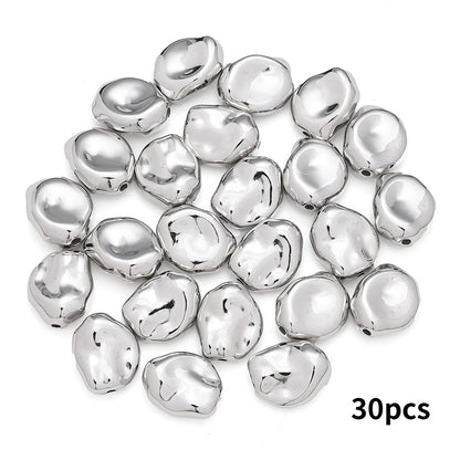Modern Irregular Faceted Beads