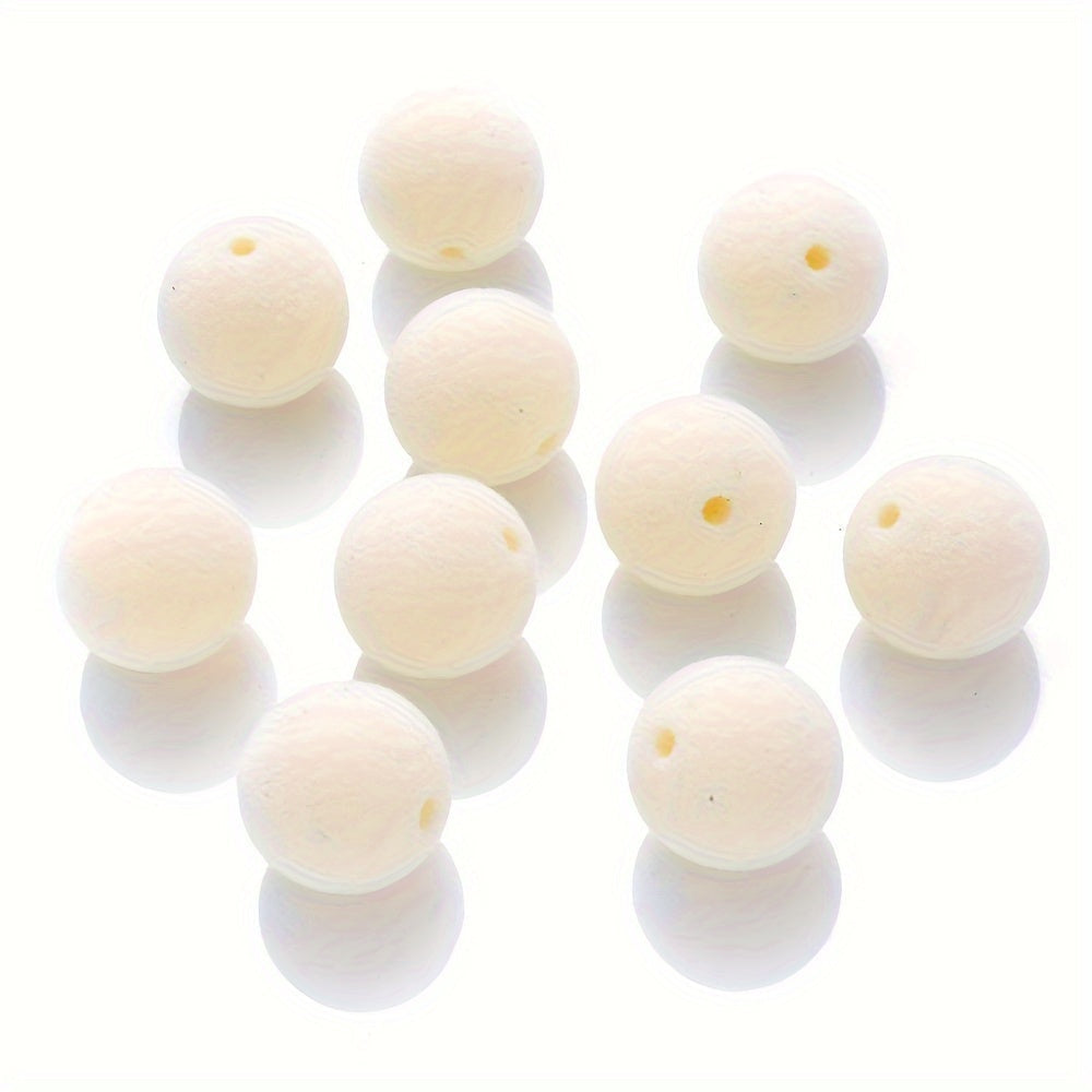 Fleece Pompom Acrylic Beads
