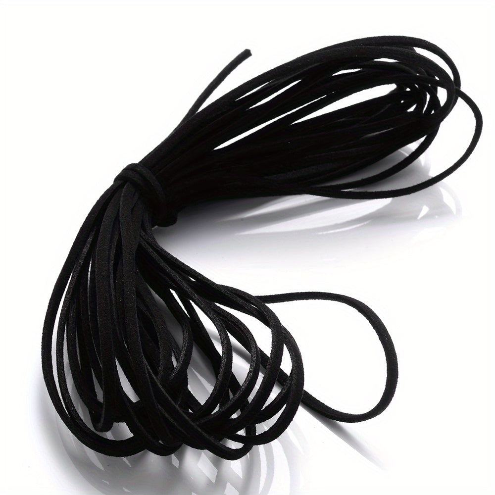 5m 2.5mm Flat Korean Velvet Cord for Jewelry Making