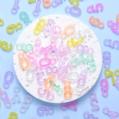 Colorful Acrylic Digital Pendants