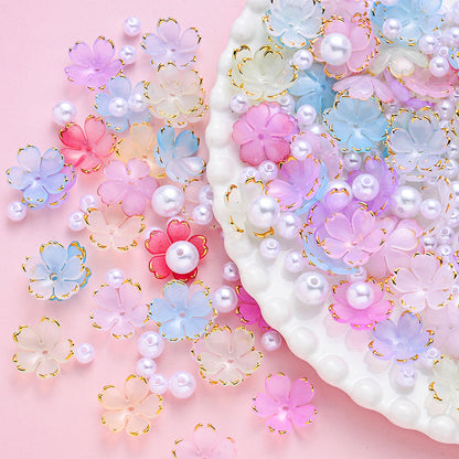 Cherry Blossom Acrylic Bead DIY Kit