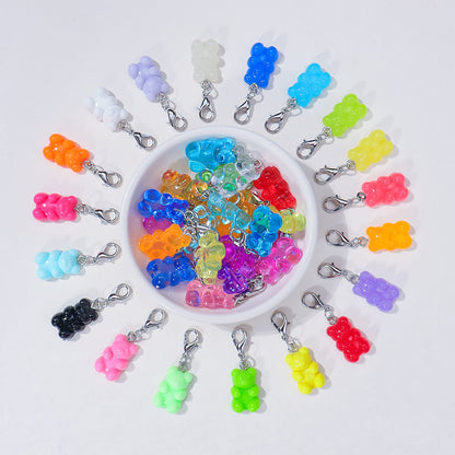 Vibrant Bear Mini Keychains