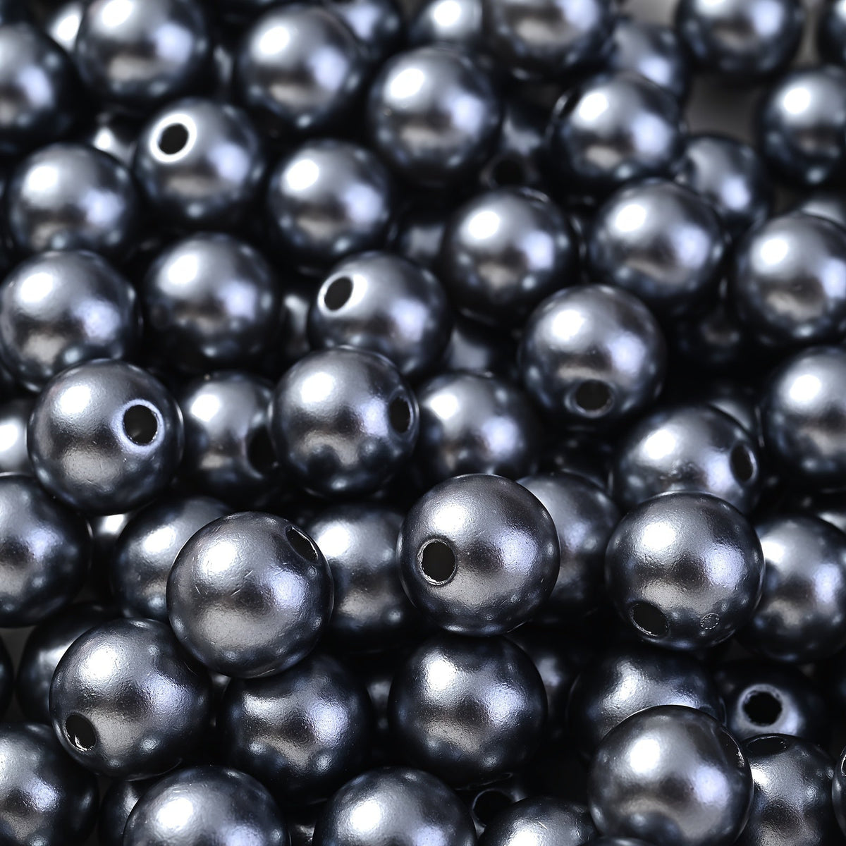 Colorful Imitation Pearl Acrylic Beads