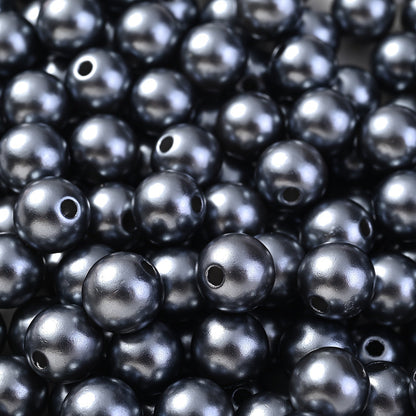 Colorful Imitation Pearl Acrylic Beads