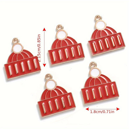 Mixed Metal Christmas Pendants