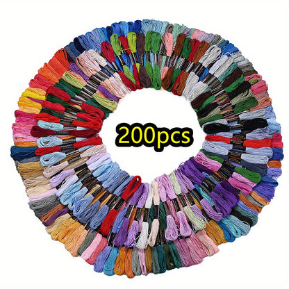 Multicolor Embroidery Floss Thread Set