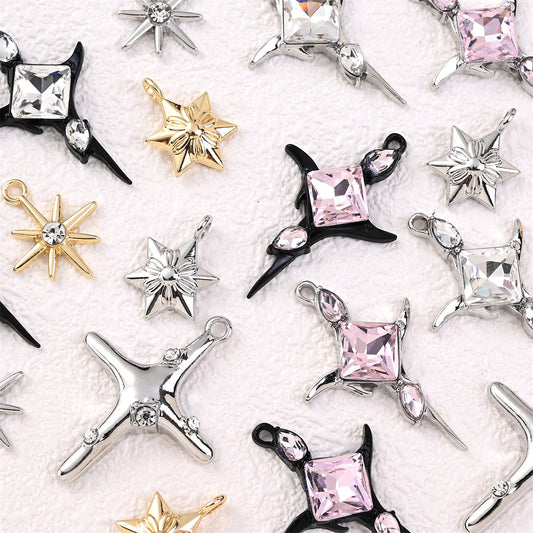 Ramadan Rhinestone Alloy Pendants