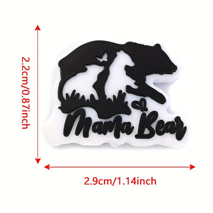 Silicone Alphabet Animal Beads Set