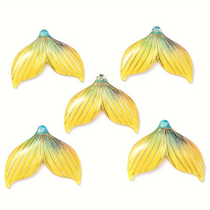 Mermaid Tail Acrylic Pendants
