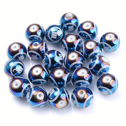 Constellation Style Glass Beads