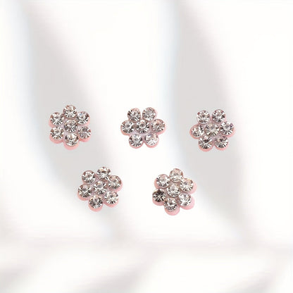 Plum Blossom Rhinestone Patches