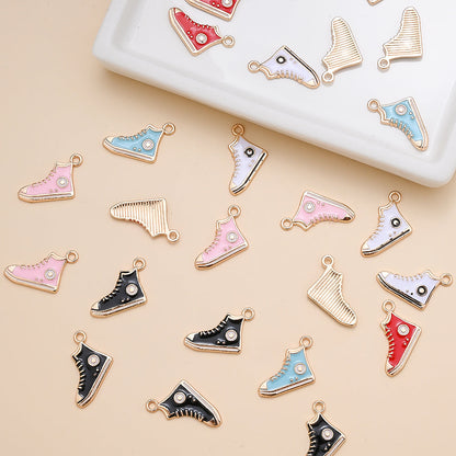 Canvas Shoe Alloy Charms