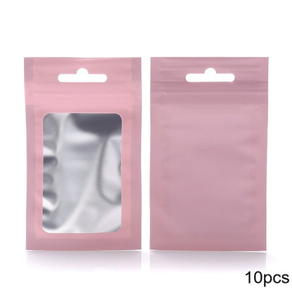 10PCS 11×16cm Resealable Jewelry Storage Bag Set