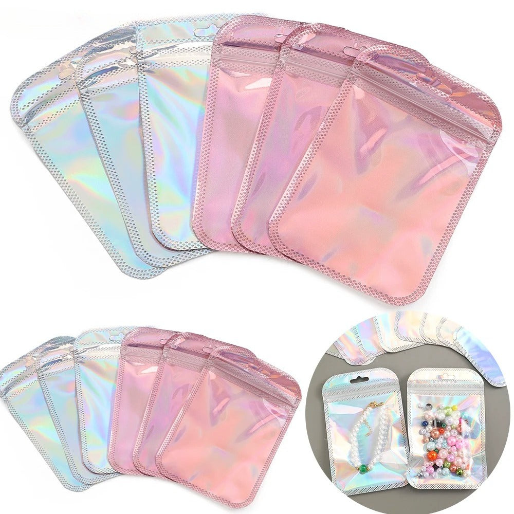 Laser OPP Zip Lock Packaging Bags