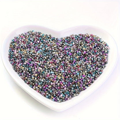 15g 2mm Gradient Tube Glass Bead Set