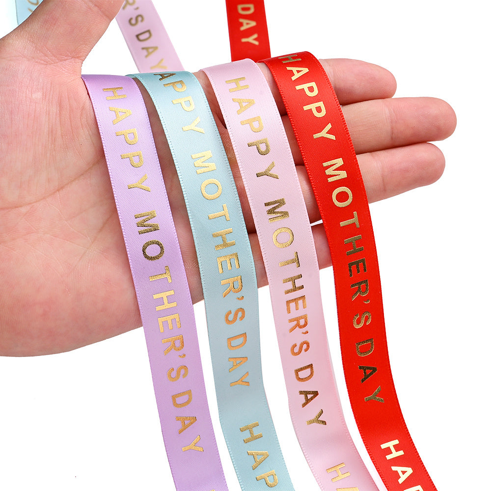 Happy Mother's Day Printed Ribbon