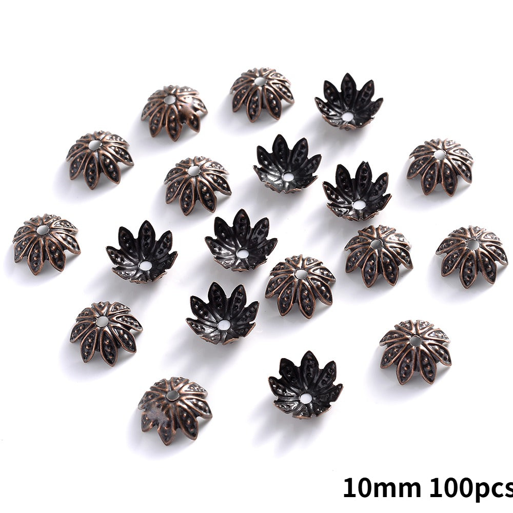 Lotus Metal Bead Caps