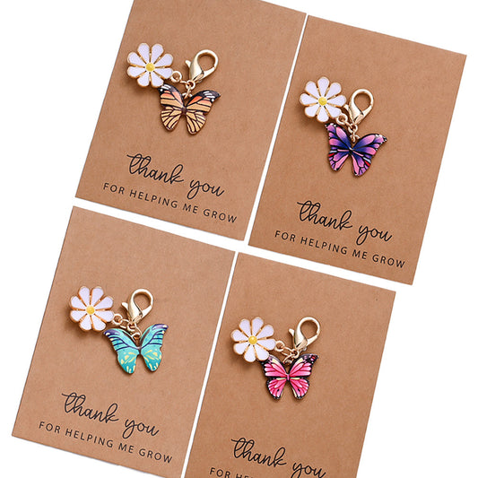 Butterfly Keychain Gift Set