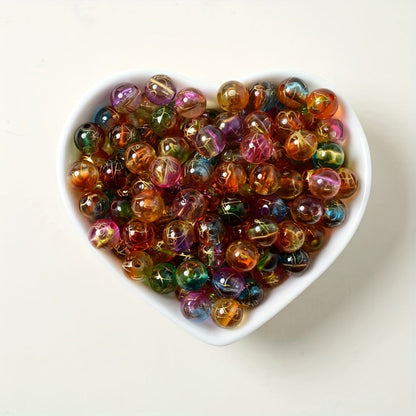 Rainbow Gradient Acrylic Beads