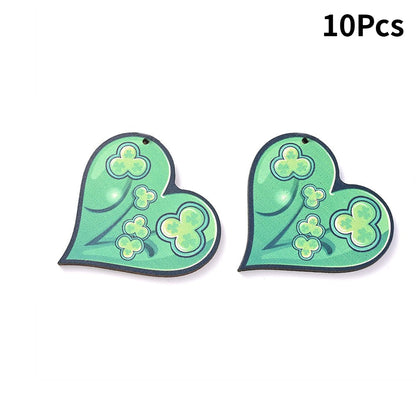 Green Shamrock Lucky Charms