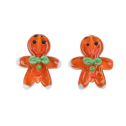 Christmas Glass Beads