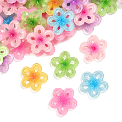 Gradient Flower Beads