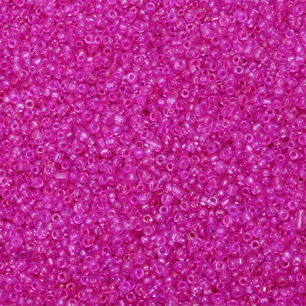 500PCS 3mm Clear Stained Glass Rice Bead Set