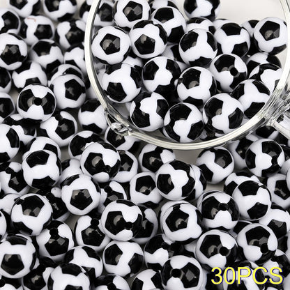 30/50/100PCS 10mm Gradient Resin Bead Set