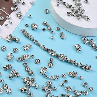 Vintage Metal Spacer Beads Mix