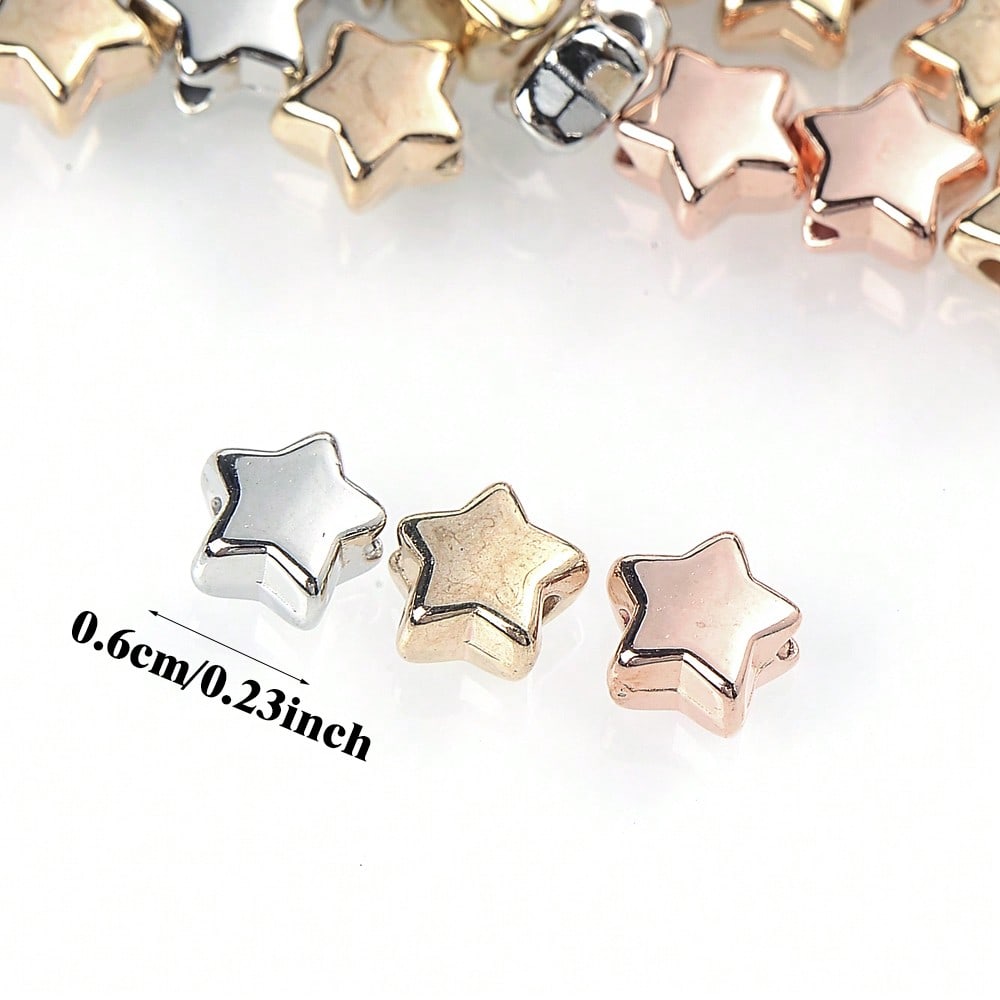 Golden Star CCB Beads