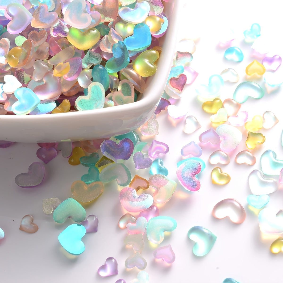 Cat Eye Love Acrylic Beads