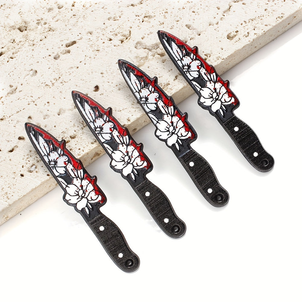 Horror Bloody Style Acrylic Beads