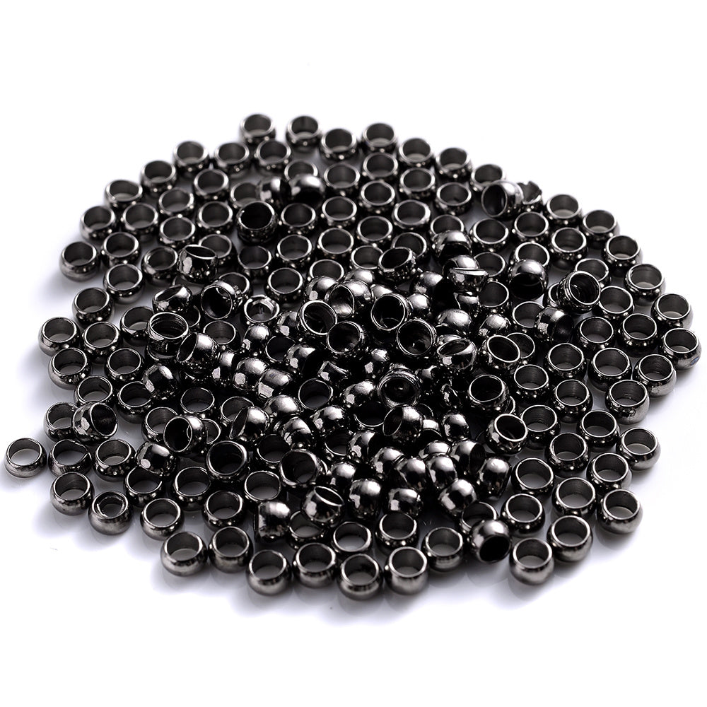 Copper Ball Crimp Beads