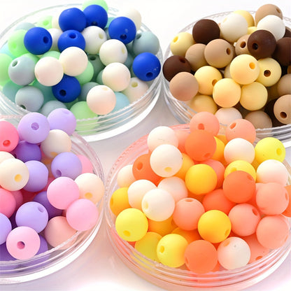 Same Color Series Acrylic Round Beads