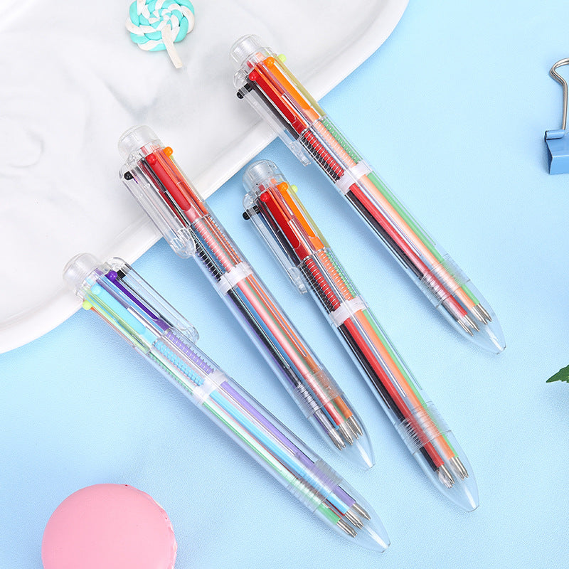 6-Color Ballpoint Pens