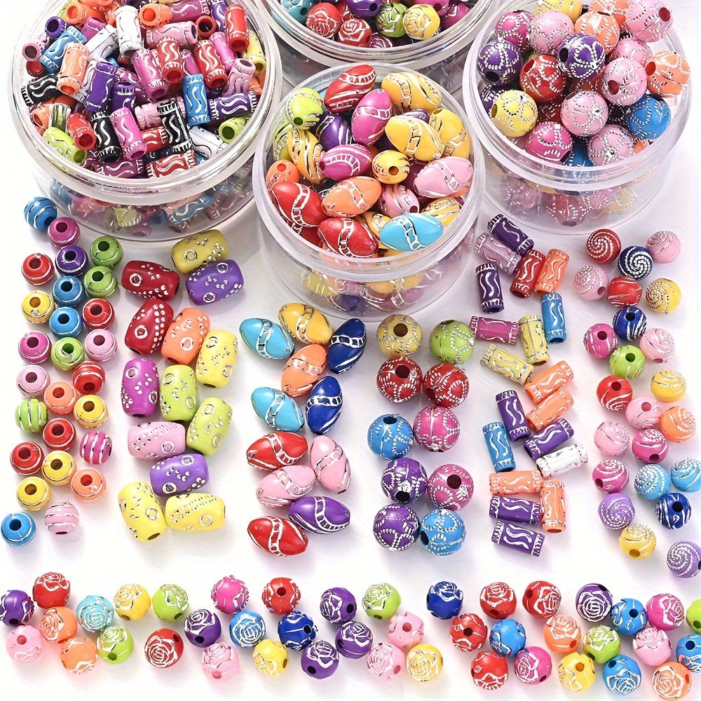 Irregular Shape Acrylic Beads