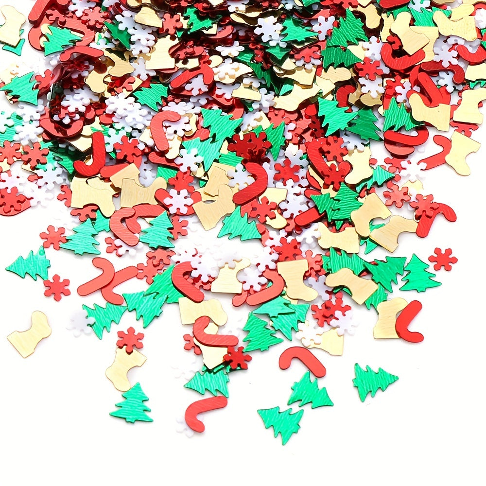 Christmas Theme Mini Sequin Beads