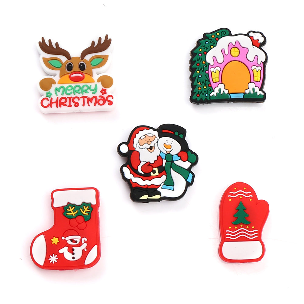 Christmas Silicone Beads