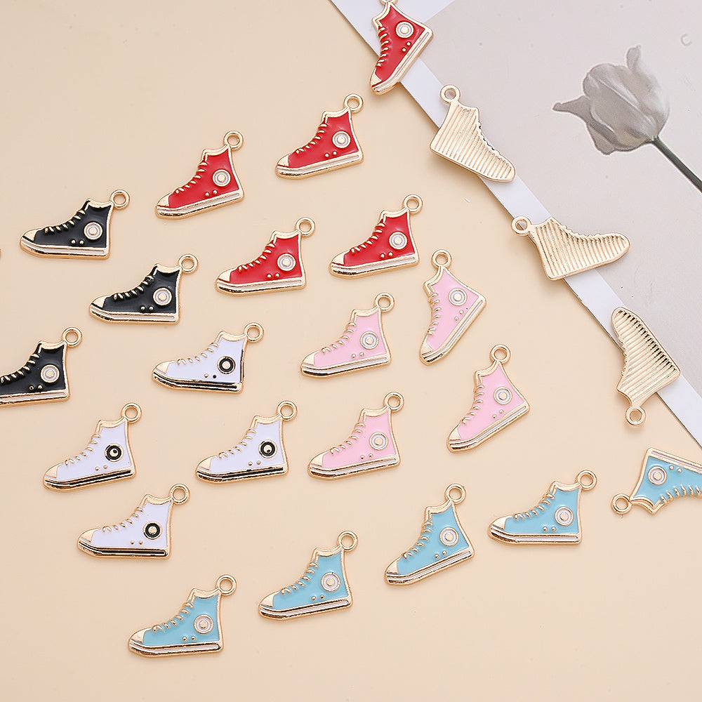 Canvas Shoe Alloy Charms