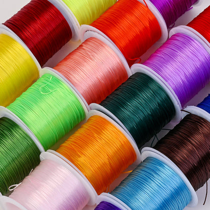 Flat Crystal Stretch Jewelry Thread