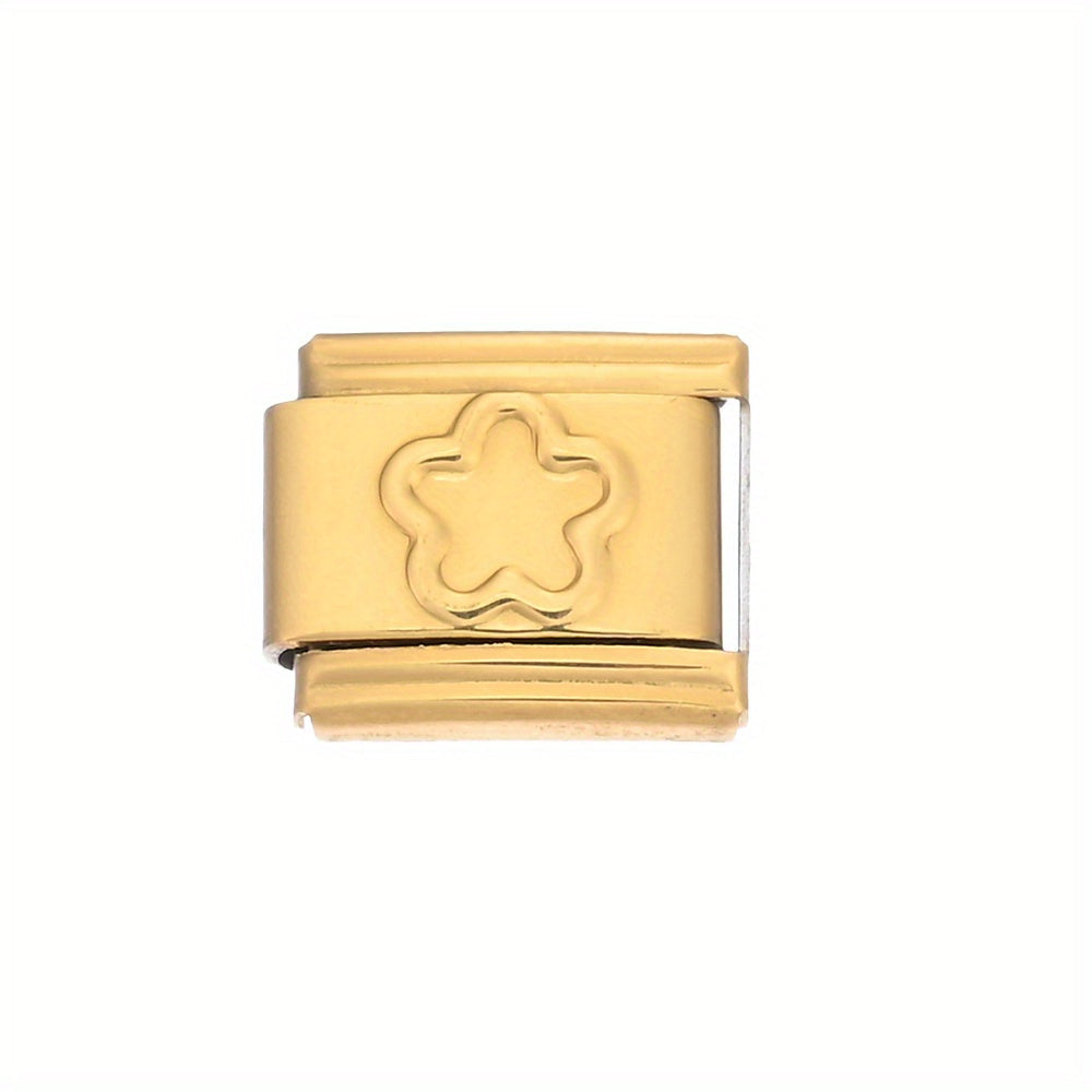 Flower Alloy Bracelet Module