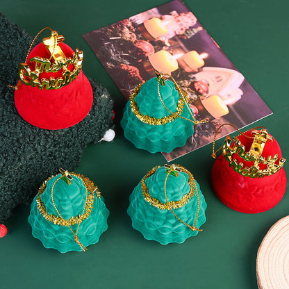 Christmas Tree & Gold Character Jewelry Box