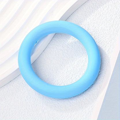 Round Silicone Pendant Rings