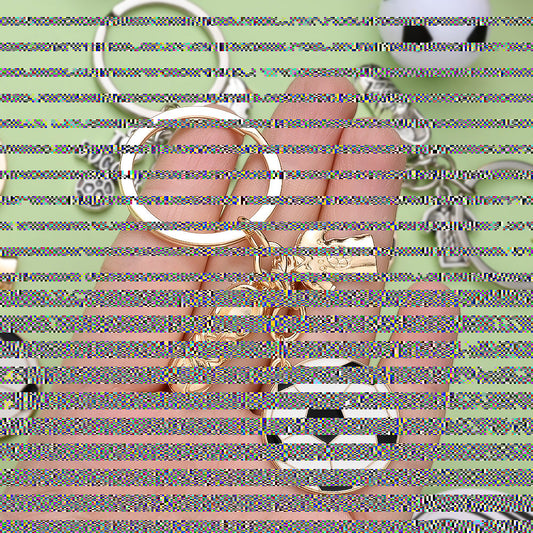 2026 Soccer Fan Enamel Keychain